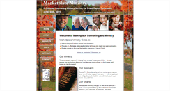 Desktop Screenshot of marketplaceministry.org